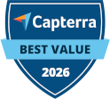Capterra Best Value Award 2026