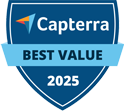 Capterra Best Value Award 2025