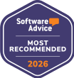 Software Advice Most Recommended Award 2026