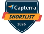 Capterra Shortlist Award 2026