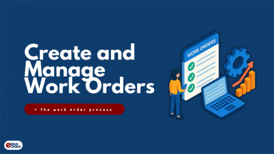 Illustrative blog cover for maintenance work order software.
