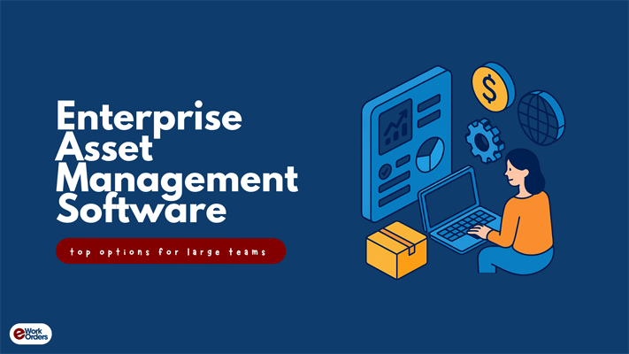 Illustrative blog cover for enterprise asset management software.