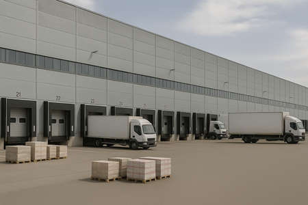 Managing a warehouse distribution center with eWorkOrders