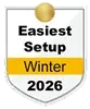 G2 Easiest Setup Award Winter 2026