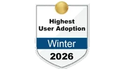 G2 Highest User Adoption Award Winter 2026