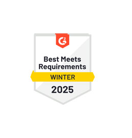 G2 Best Meets Requirements Winter 2025
