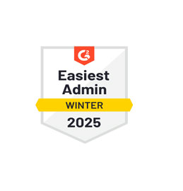 G2 Easiest Admin Winter 2025