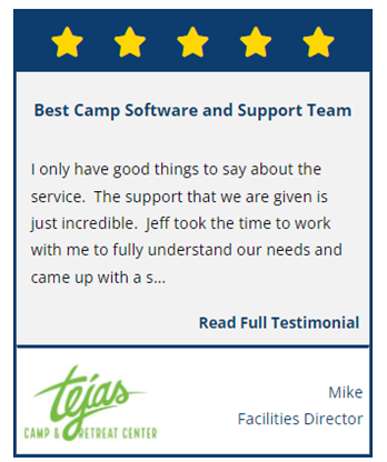 Camp Testimonial