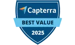 Capterra Best Value Award 2025