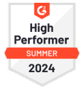G2 CMMS High Performer Summer 2024