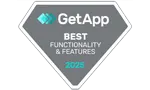 GetApp Best Features and Functionality Award 2025